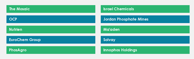 Top Suppliers in the Phosphate Market