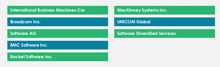 Top Suppliers in the Mainframe Software (IBM included) Market