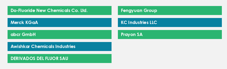 Top Suppliers in the Sodium Fluorosilicate Market