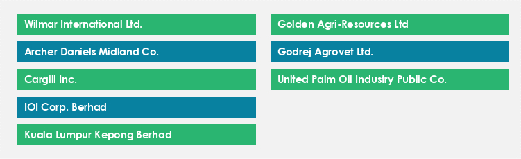 Top Suppliers in the Palm Kernel Oil Market