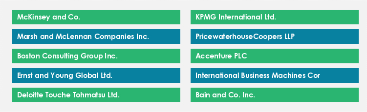 Top Suppliers in the Business Modelling Services Market Market