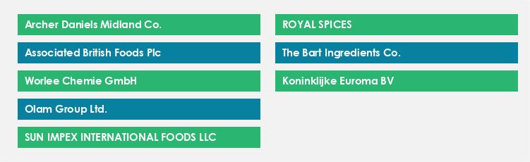 Top Suppliers in the Cinnamon Market Market