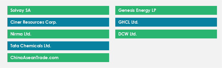 Top Suppliers in the Soda Ash Market Market