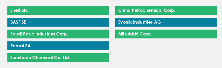 Top Suppliers in the Butadiene Market Market